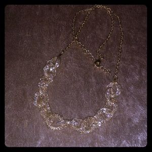 Gold ⚡️chunky sparkly necklace chain ⚡️